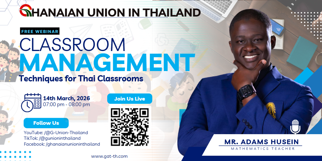 Mastering the Modern Classroom: G-Union to Host Webinar on Thai Classroom Management