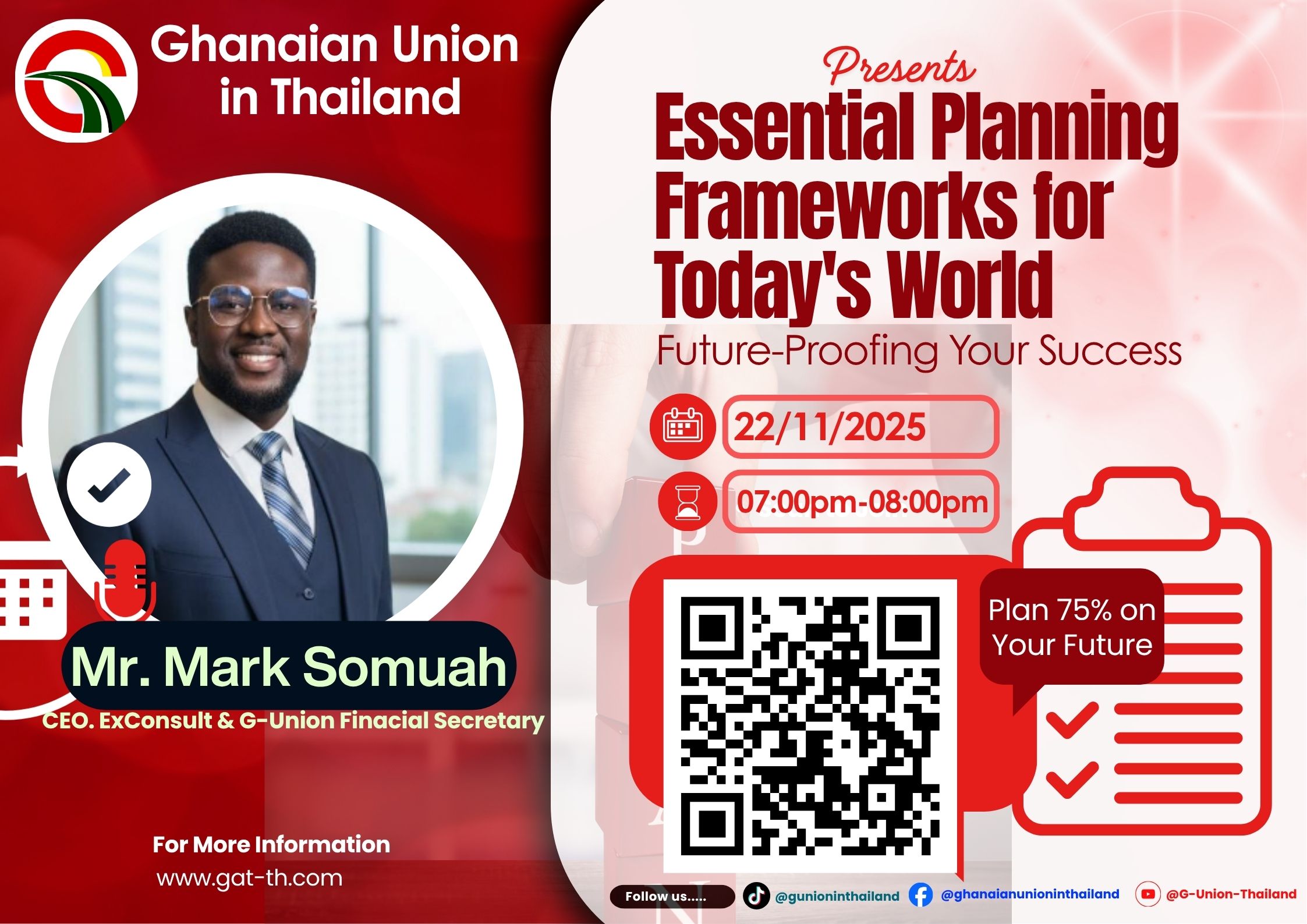 G-Union in Thailand Announces Crucial Webinar on Future-Proofing Success