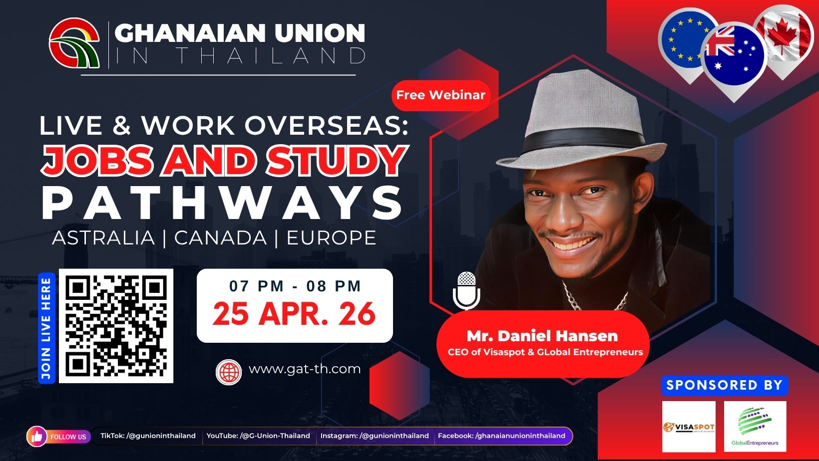 Live & Work Overseas: Jobs and Study Pathways Webinar Set To Empower Foreigners In Thailand